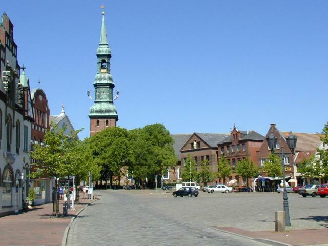 Idyllisches Reethaus Toenning 아파트 외부 사진